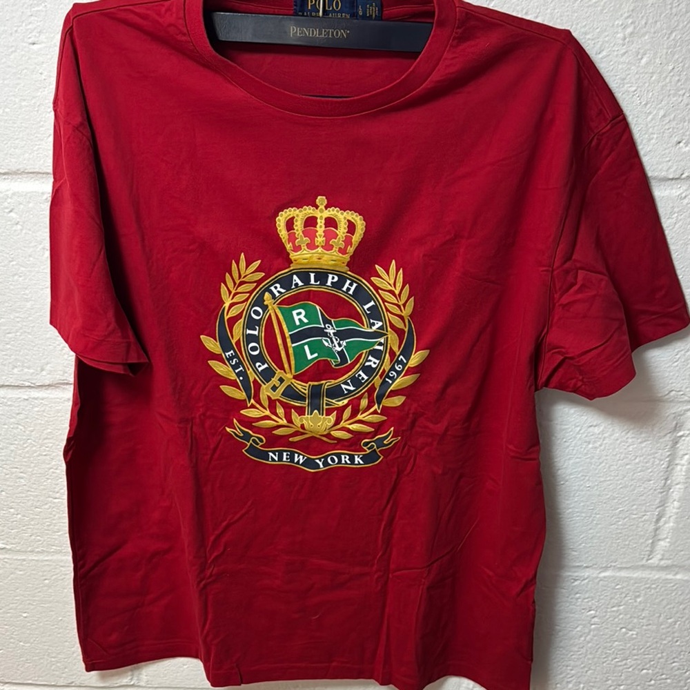 Polo Ralph Lauren Red Graphic T-Shirt